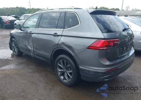 2022 Volkswagen Tiguan 2.0T Se z USA, uszkodzony, nr VIN 3VV2B7AX3NM067107
